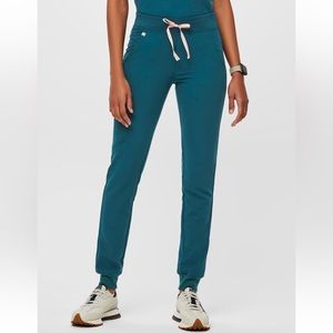 Figs jogger bottoms Caribbean blue